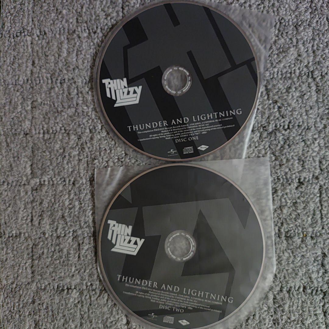 シン・リジィatラスト サンダーアンドライトニング 紙ジャケット初回