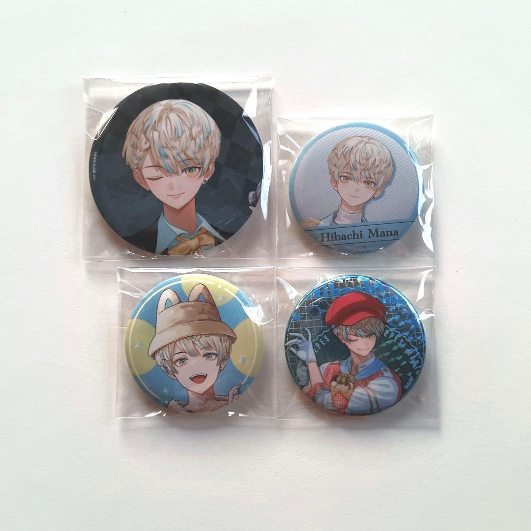にじさんじ 緋八マナ 缶バッジ - メルカリ