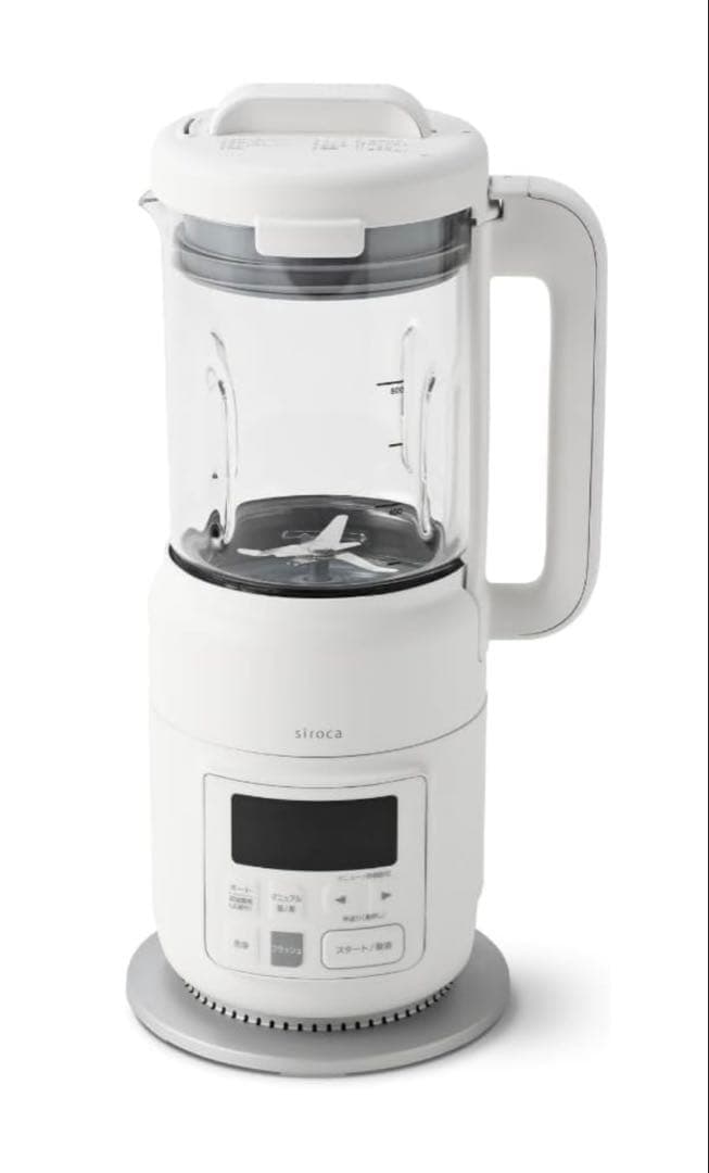 【新品・未開封】シロカ おうちシェフ ブレンダー 加熱機能付 SM-S151 楽天市場】シロカ ヒーター機能付きブレンダー おうちシェフ BLENDER