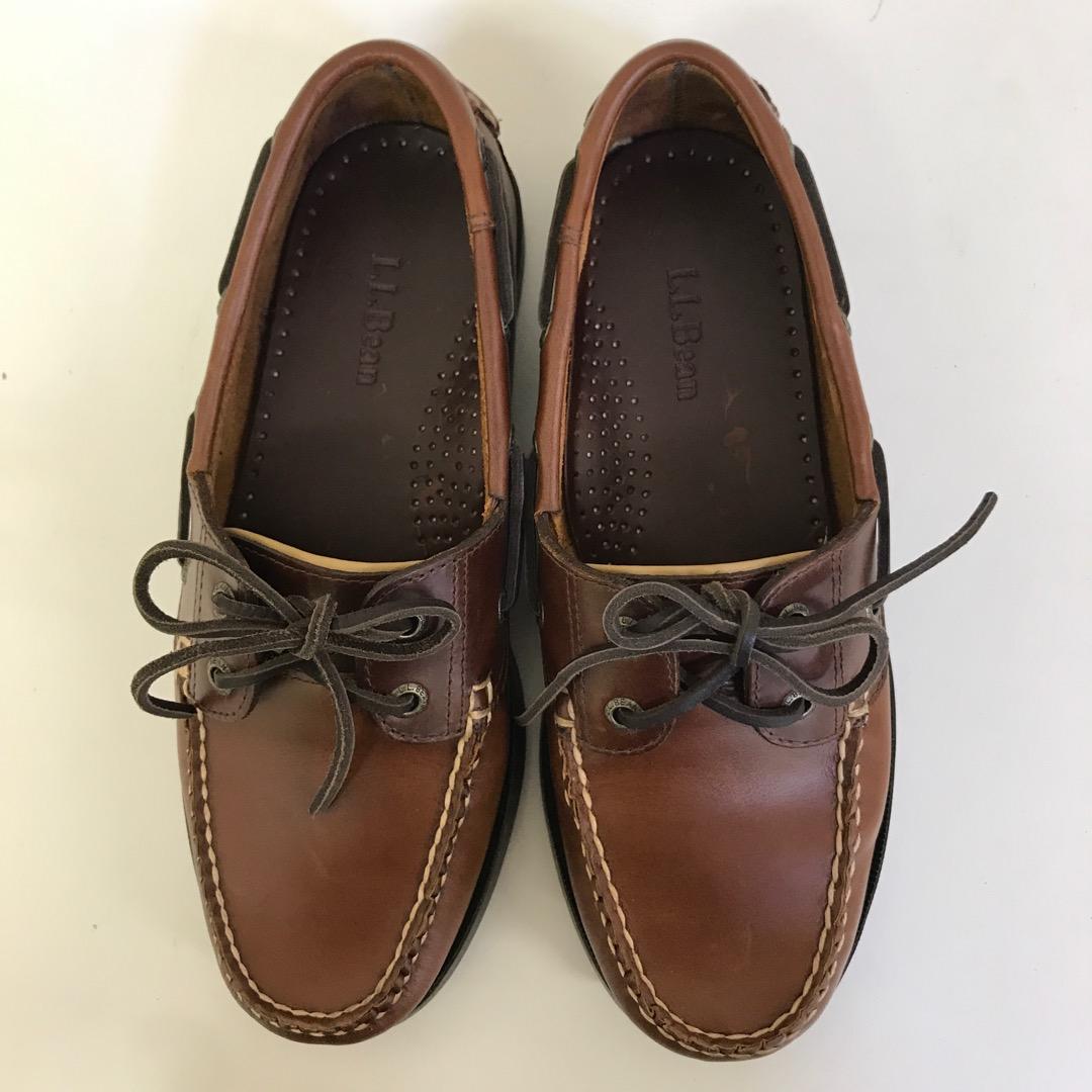 未使用 L.L.Bean カスコベイボートモック デッキシューズ 7h D幅