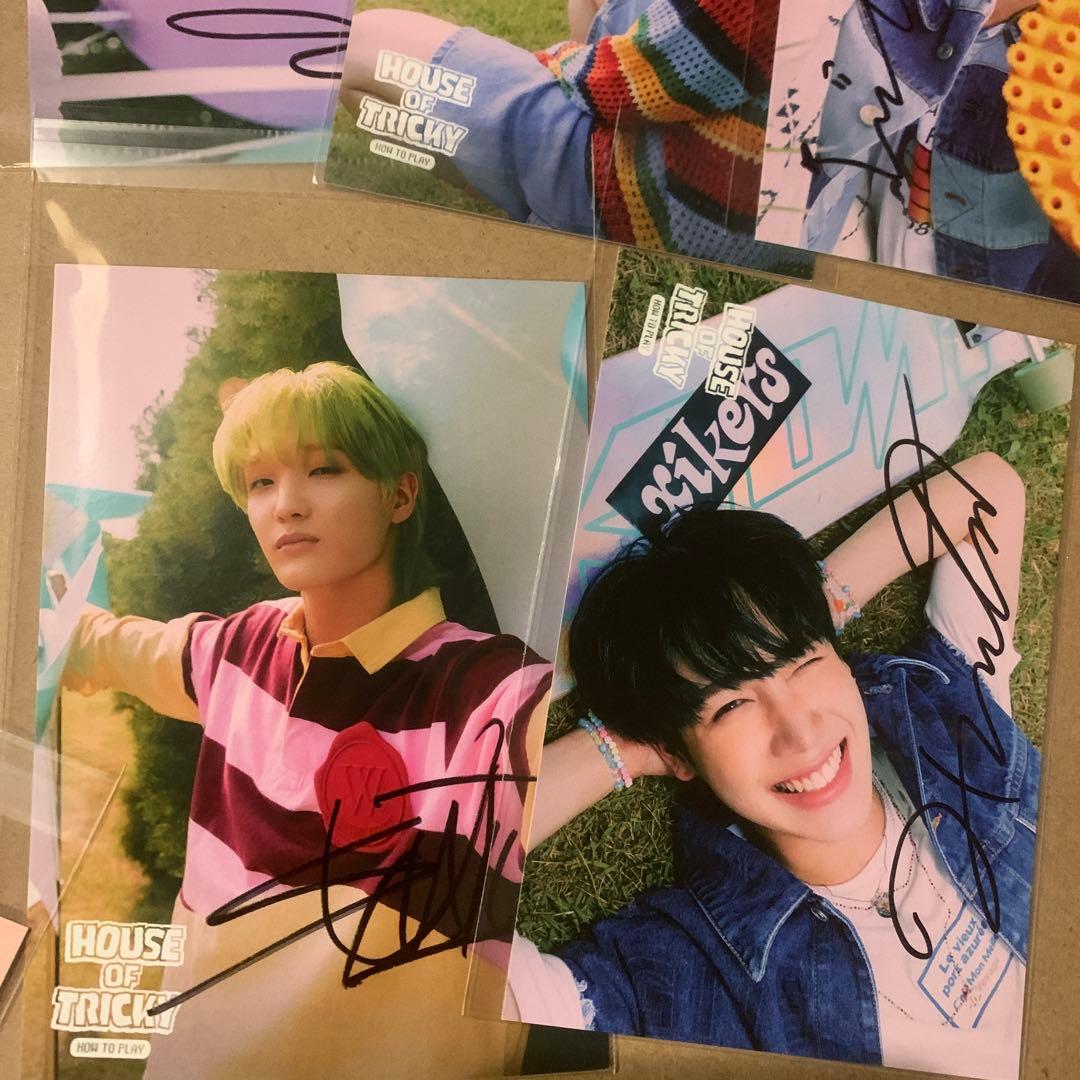 xikers 直筆サイン入りポストカード 9枚セット - メルカリ