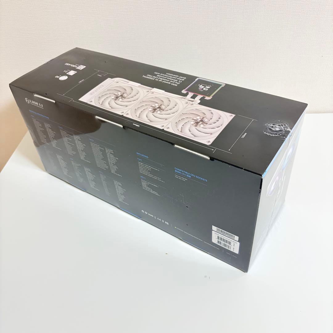 LianLi 保証書付き 最新 水冷CPUクーラー ホワイト IPS液晶 - メルカリ
