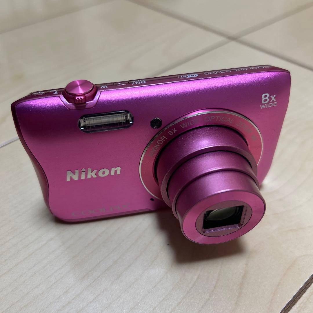Nikon COOLPIX S3700 クールピクス　デジタルカメラ　ピンク 美品》 コンパクトカメラ NIKON COOLPIX S3700 ピンク ニコン コンデジ
