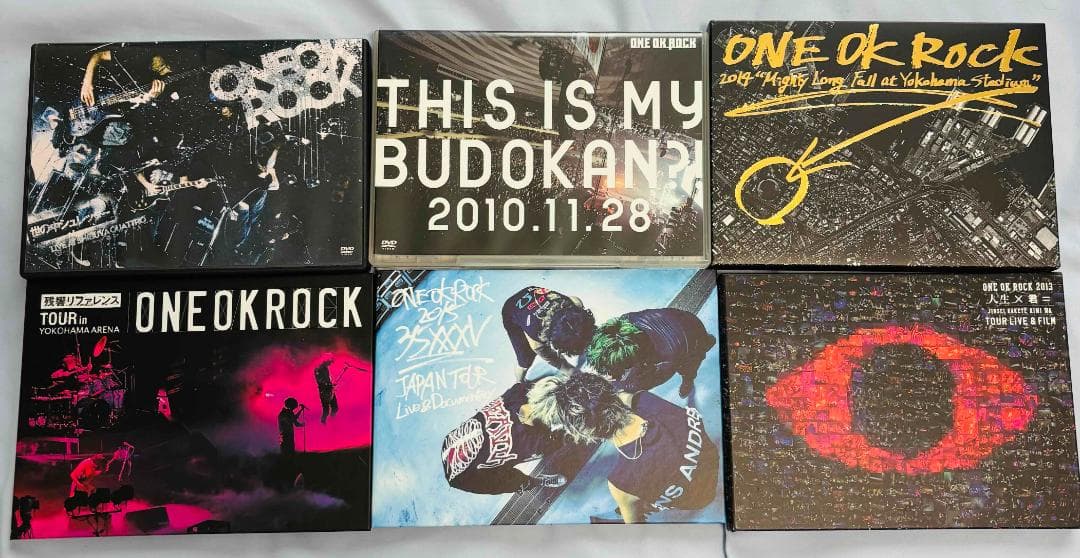 『ONE OK ROCK』 DVD6セット まとめ売り ONE OK ROCK ライブDVD まとめ売り6セットの通販 by cheddarcheese｜ラクマ