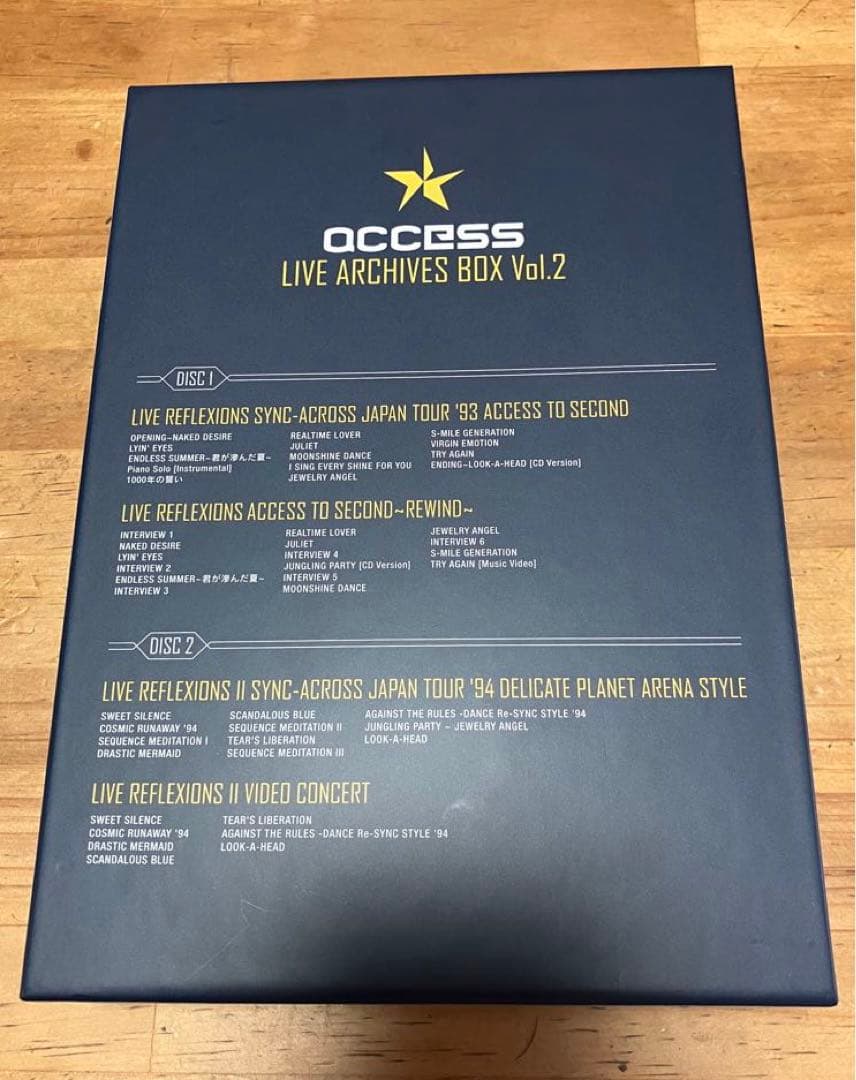 access LIVE ARCHIVES BOX Vol.2完全生産限定盤DVD
