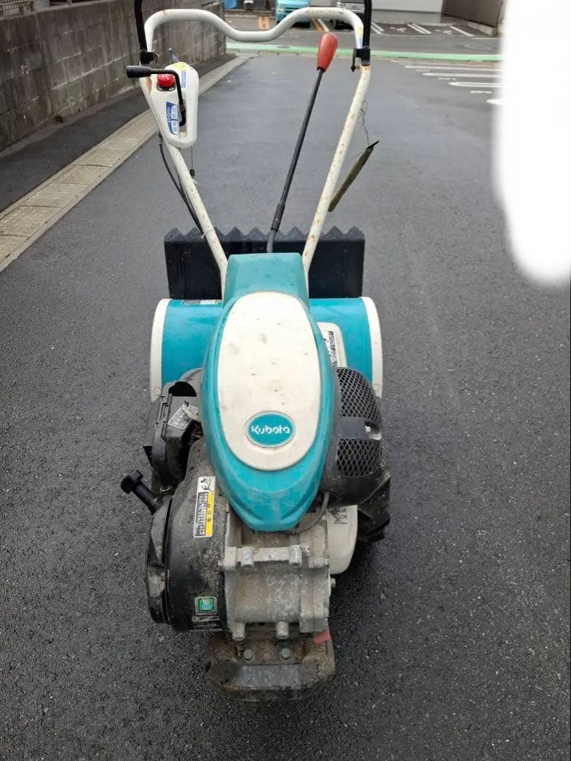クボタ TR6000 陽菜 ミニ耕運機 ブルー溝浚器 付き - メルカリ