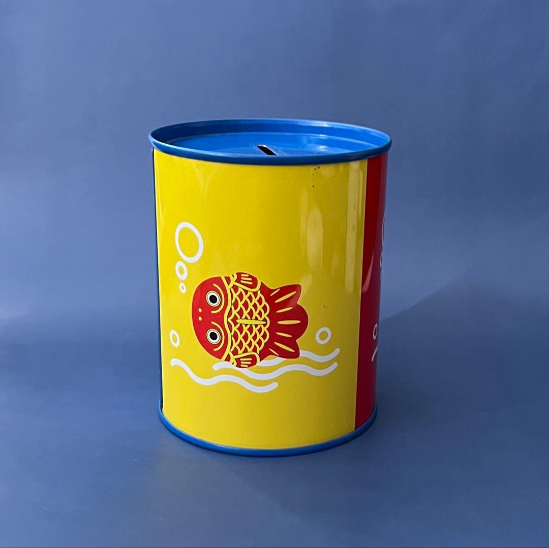 ちょきんぎょ 貯金箱 ノベルティ JAバンク 缶 - メルカリ