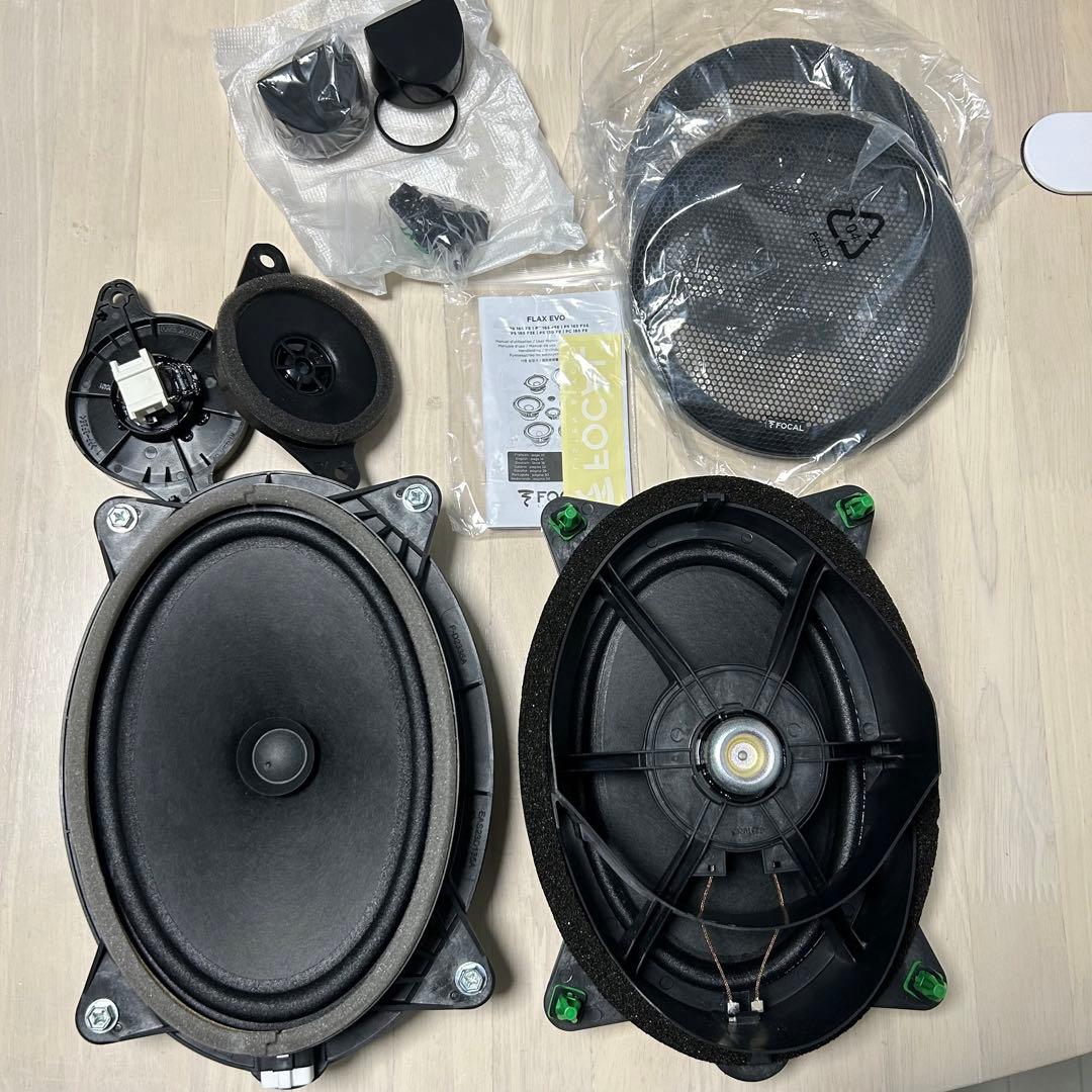 トヨタ ランドクルーザー プラド 純正スピーカー 社外FOCALパーツ