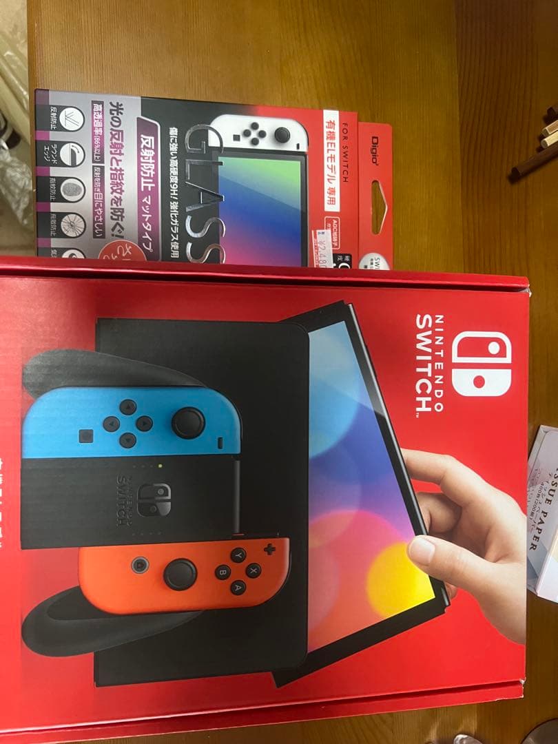 Nintendo Switch 有機ELモデル 本体 赤/青 Nintendo Nintendo Switch 有機ELモデル 本体 (青/赤) Switch(有機EL
