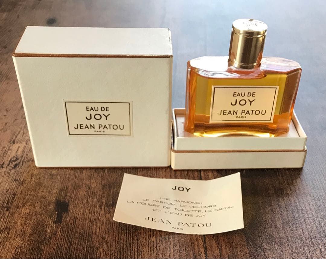 廃盤美品ジョイ JEAN PATOU JOY ジャンパトゥ ジョイ N1105 1203 香水