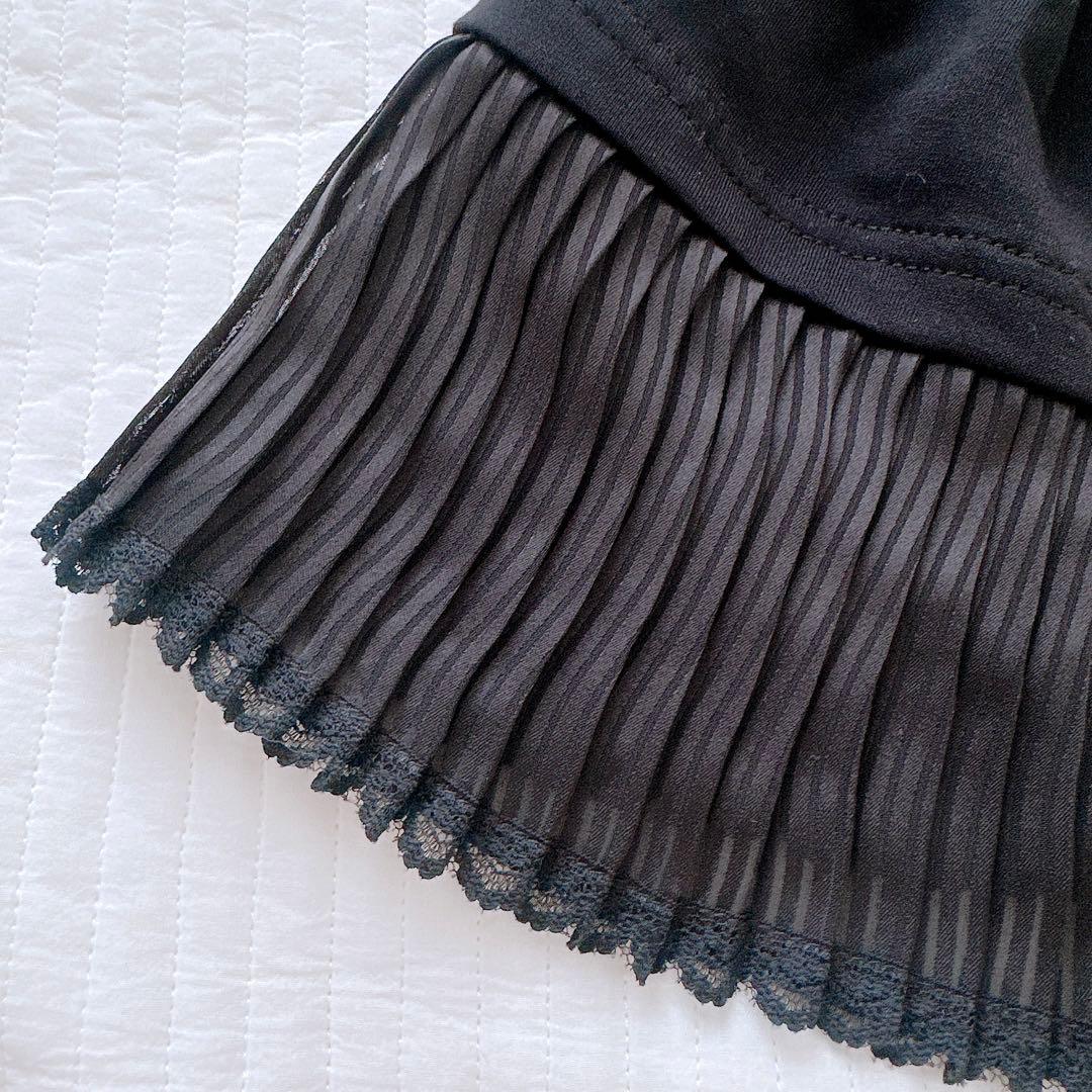 美品✨axes femme ビッグリボン キャミソール ダークコア 姫カジ 平成