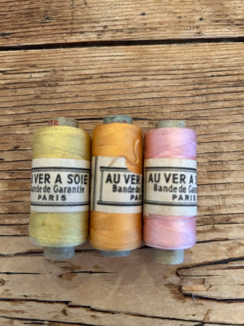 フランス蚤の市購入アンティーク糸13点セット - メルカリ