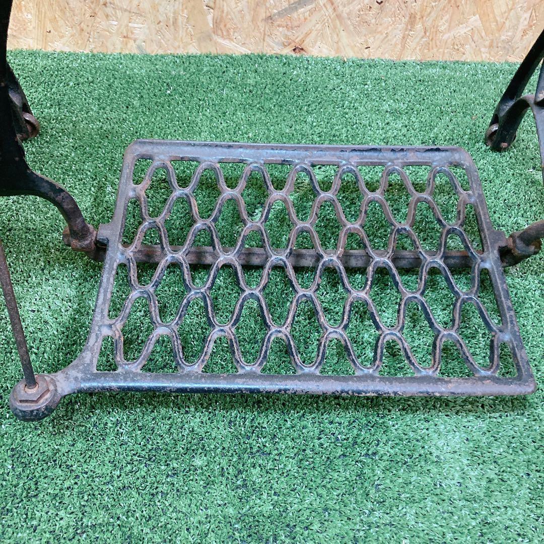 SINGER ミシン台 脚 アンティーク シンガー - メルカリ