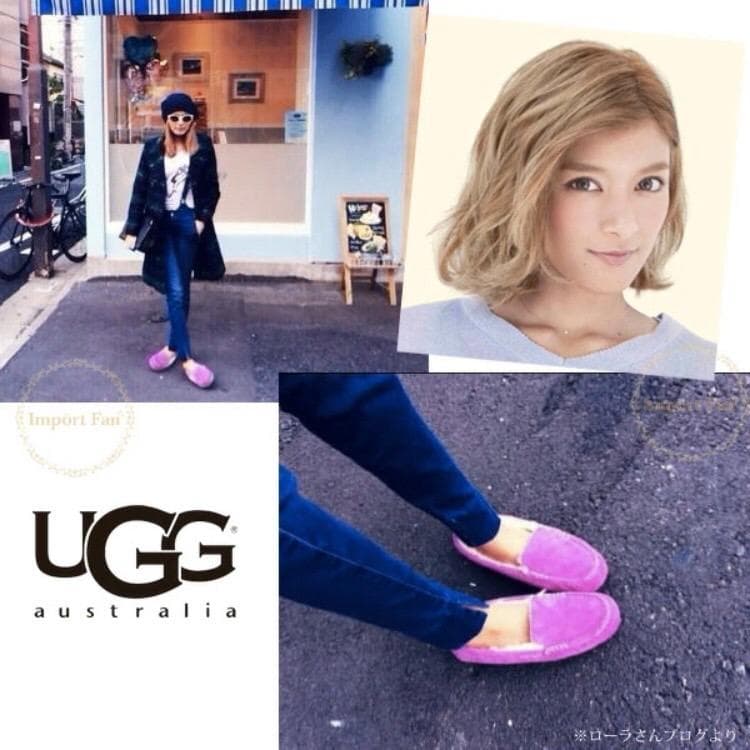 UGG♡定番Ansley♡派手ピンク6♡ノードストローム購入♡アグ♡アンスレー♡ 楽天市場】3312／1106878 UGG アンスレー スリッポン 定番 ムートン