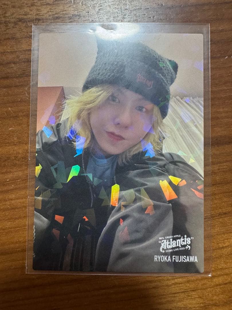 Mrs. GREEN APPLE 藤澤涼架 Atlantis フォトカード レア - メルカリ