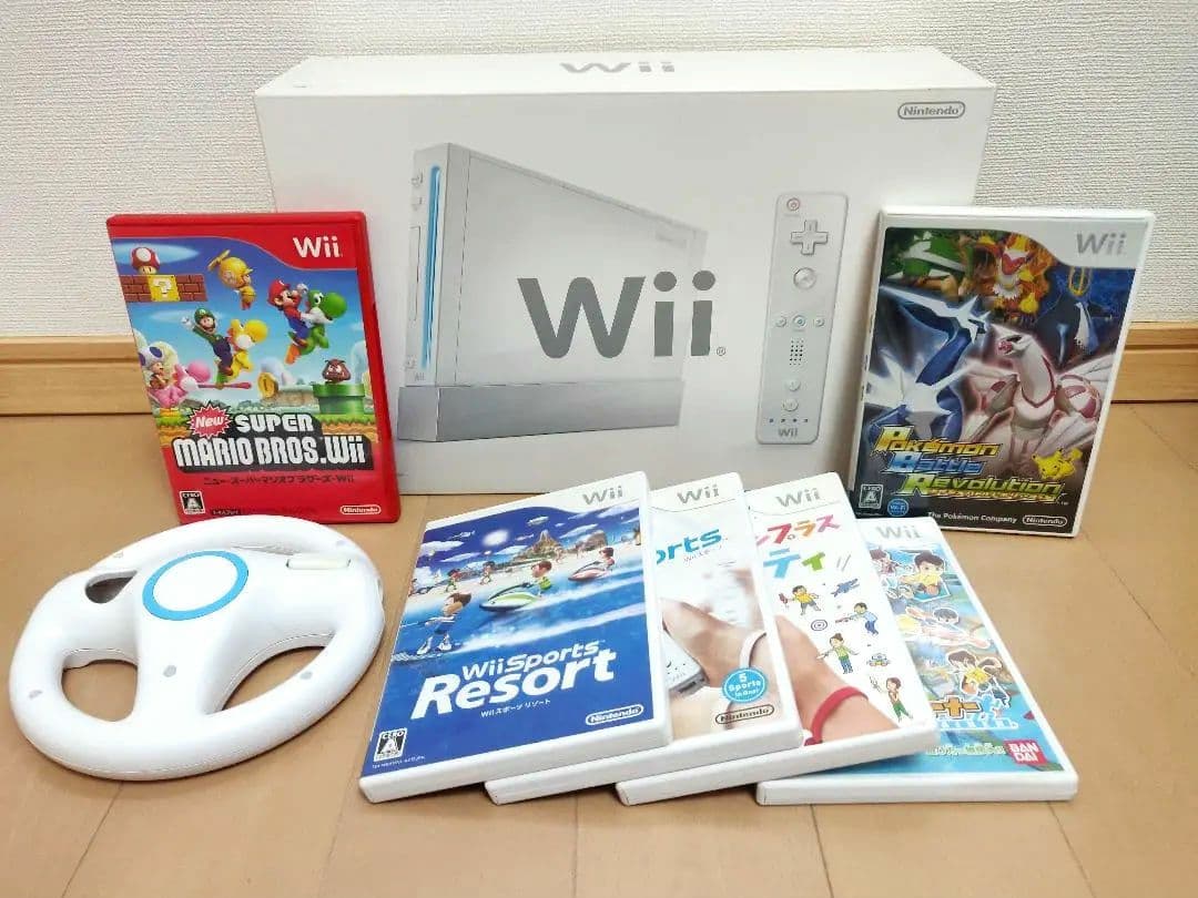 Wii 本体 + ゲームソフトセット - メルカリ