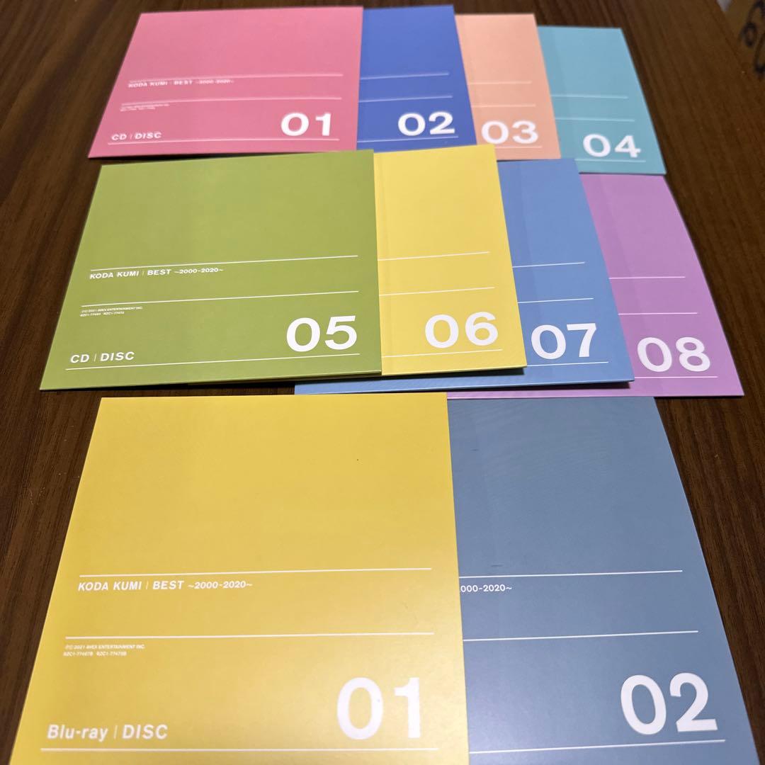 廃盤レアKODA KUMI BEST -2000-2020- ※ブルレイ1枚なし
