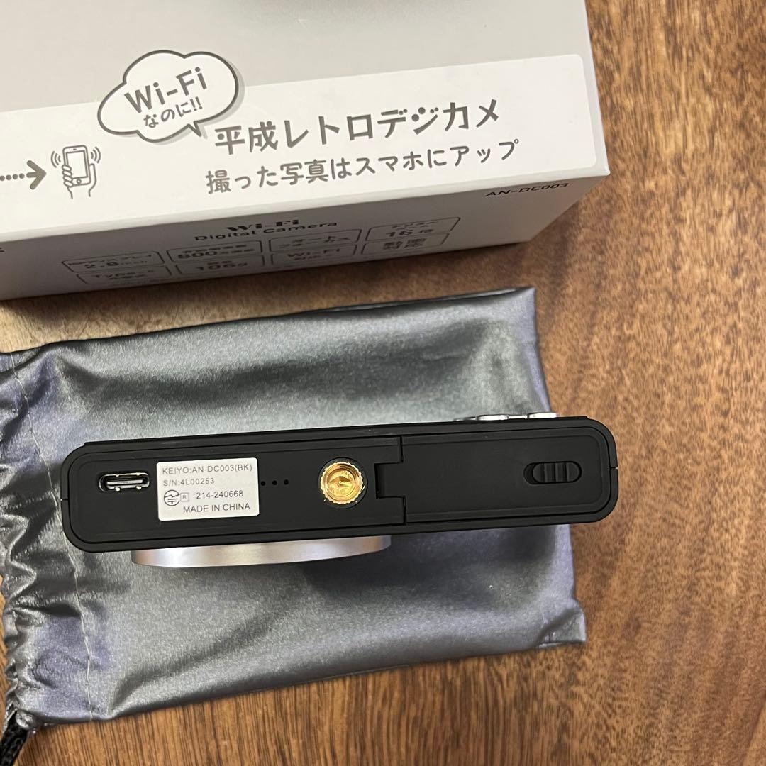 KEIYO Wi-Fi デジタルカメラ AN-DC003 - メルカリ