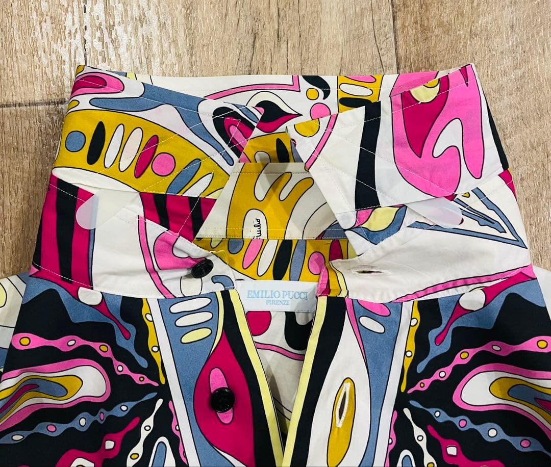 《EMILIO PUCCI》 エミリオプッチ 長袖 シャツ