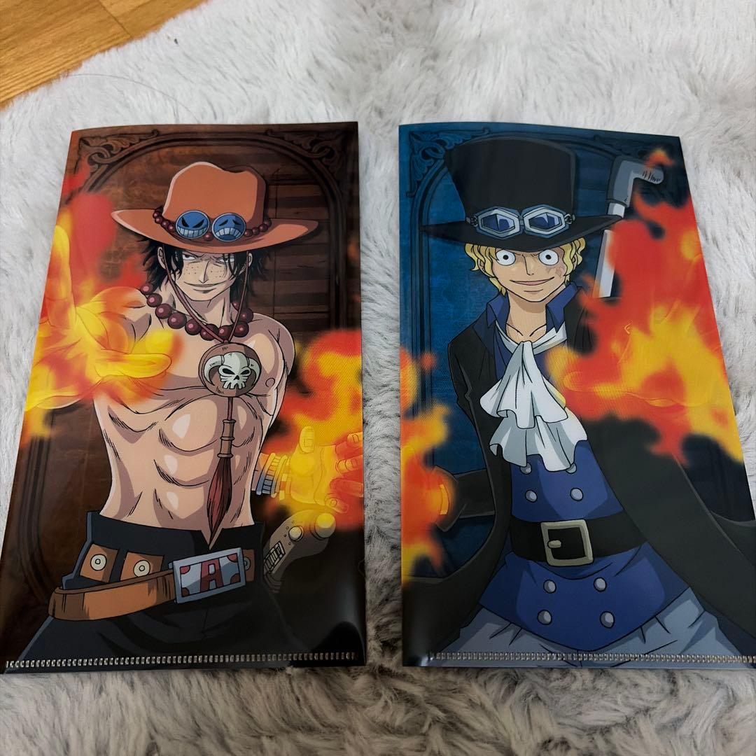 東京ワンピースタワー クリアファイル エース サボ - メルカリ