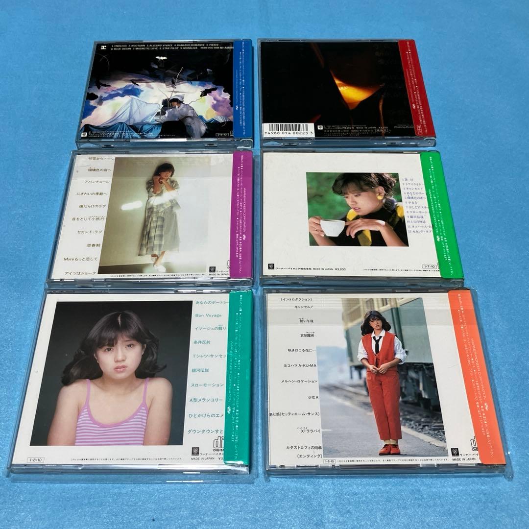 貴重￼当時物⭐︎シール帯CDアルバム】 中森明菜/プロローグほか⭐︎6枚