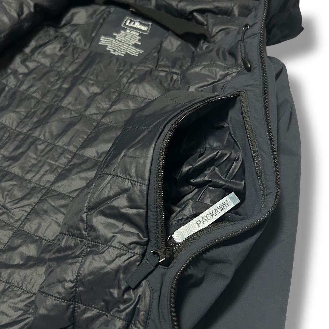 【L.L.Bean】ウォータープルーフプリマロフトパッカウェイ ジャケット 中綿