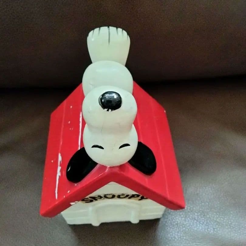 ❤セール❤【USED】【昭和レトロ】スヌーピー貯金箱❤ビンテージ❤45年