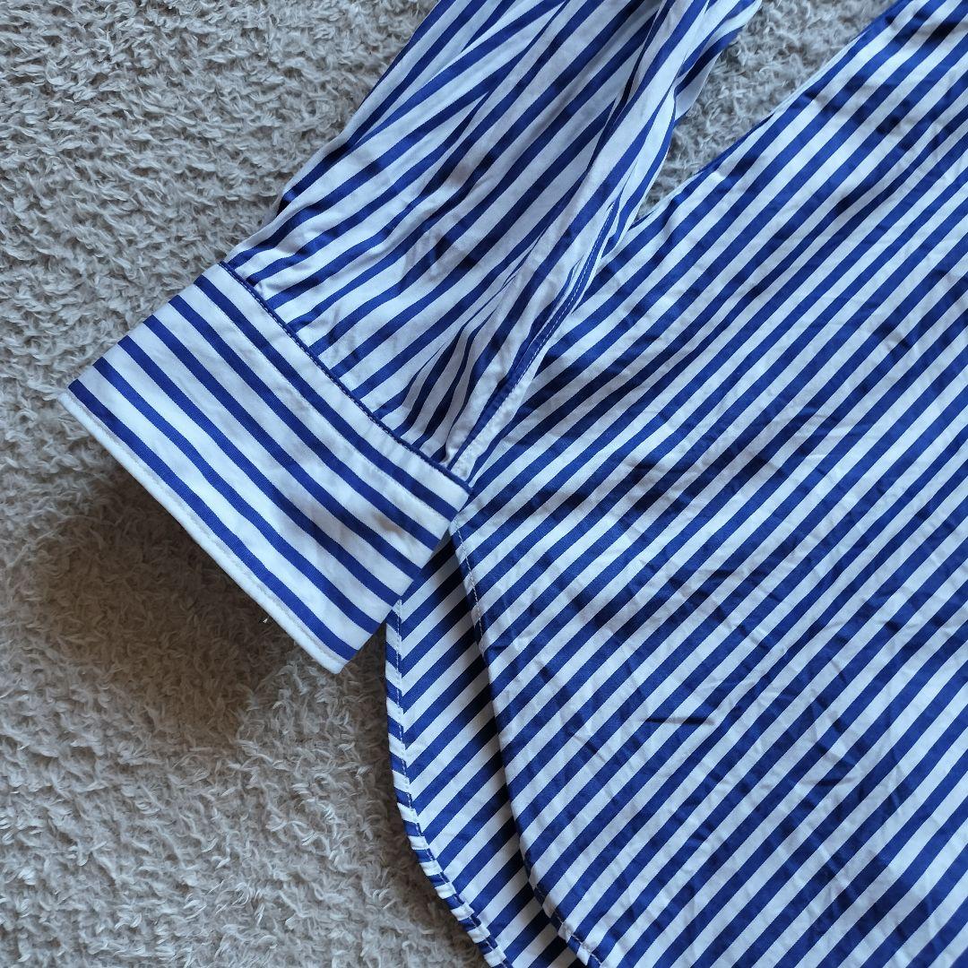 試着のみプレイコムデギャルソン青山限定 ストライプシャツL play comme