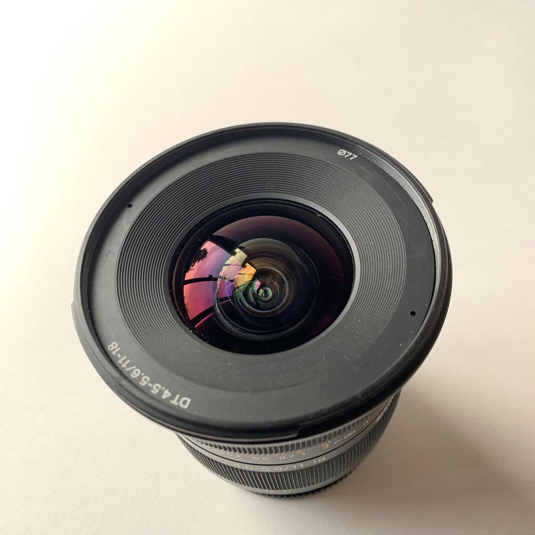 レンズ(ズーム) SONY DT 11-18mm F4.5-5.6 SAL1118