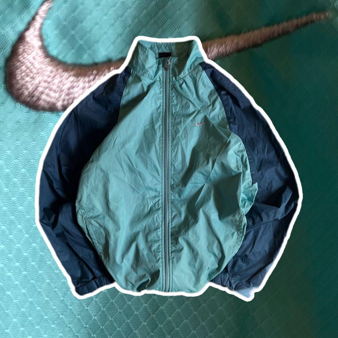 00s NIKE ナイロンジャケット archive y2k 短丈 ドローコード - メルカリ