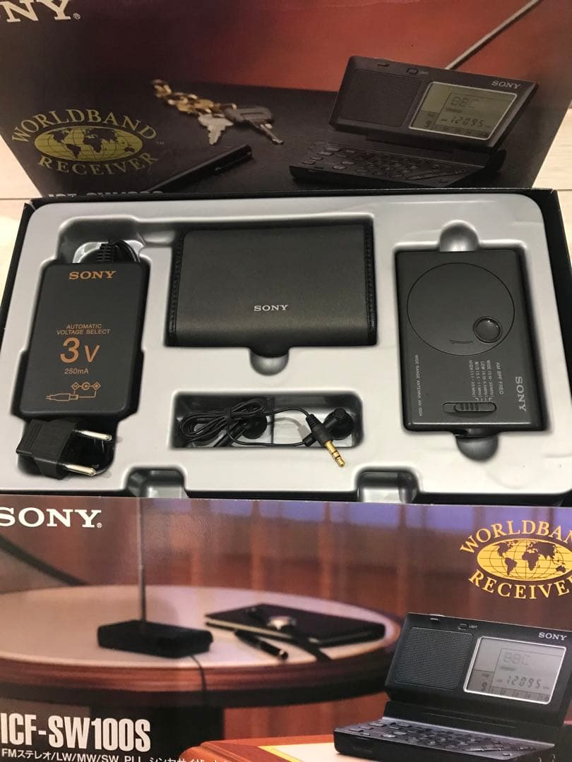 SONY ICF-SW100S 動作品 ラジオ ソニー 希少品 - メルカリ