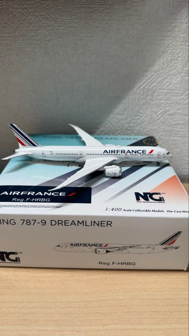 エールフランス B787-9 1:400 ダイキャストモデル - メルカリ