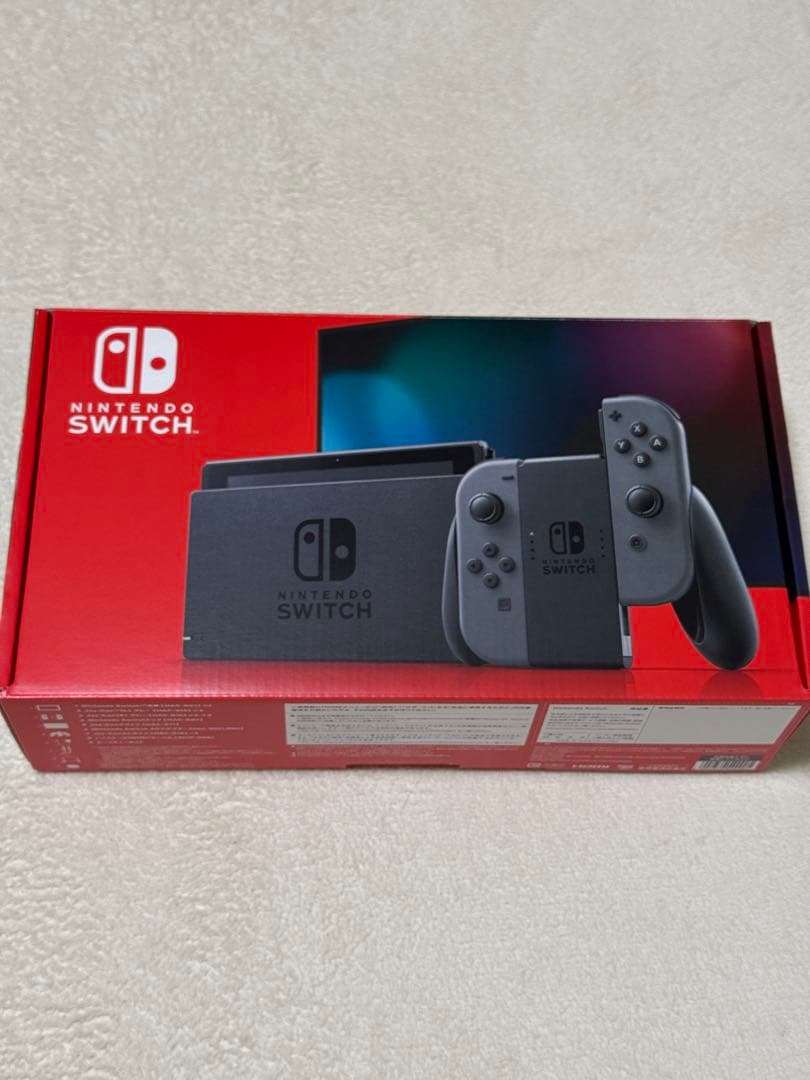 【極美品】NintendoSwitch本体 グレー バッテリー強化版 極美品】Nintendo Switch 本体 グレー バッテリー強化版 - メルカリ