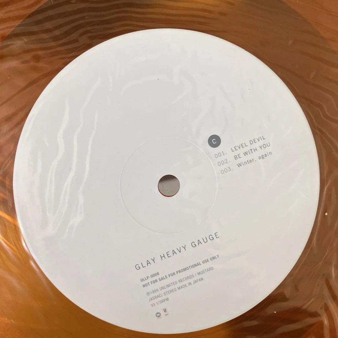 GLAY HEAVY GAUGE アナログ盤 レコードLP 2枚組 非売品 - メルカリ