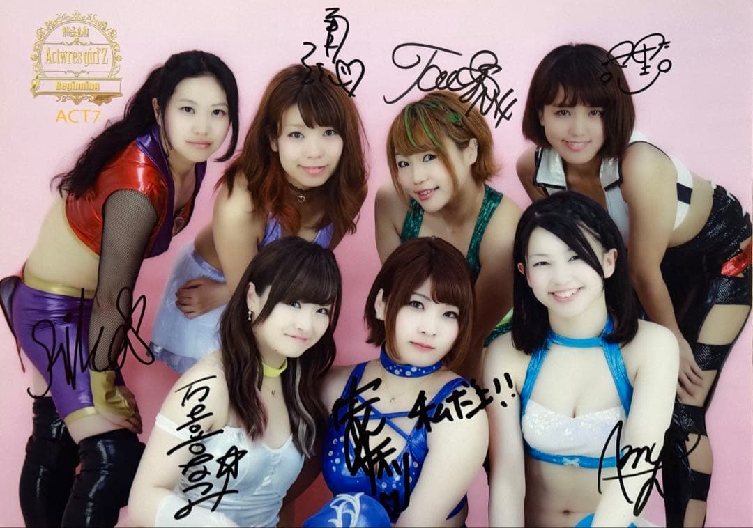 発掘品✨ 安納サオリ 万喜なつみ 他、初期AWG ポートレート 女子プロレス BBM女子プロレスカード2018 TRUE HEART」発売記念インタビュー②安納