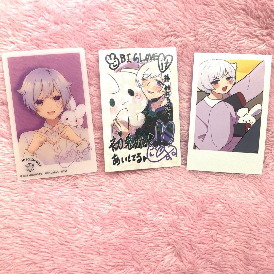 いれいす 初兎 しょう チェキ トレカ サイン入り - メルカリ