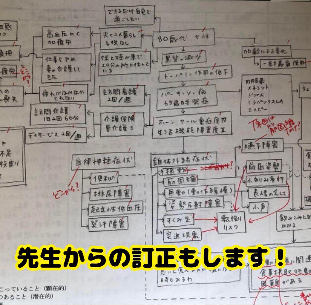 3点 看護過程、関連図・アセスメント看護実習 看護師 国家試験 - メルカリ
