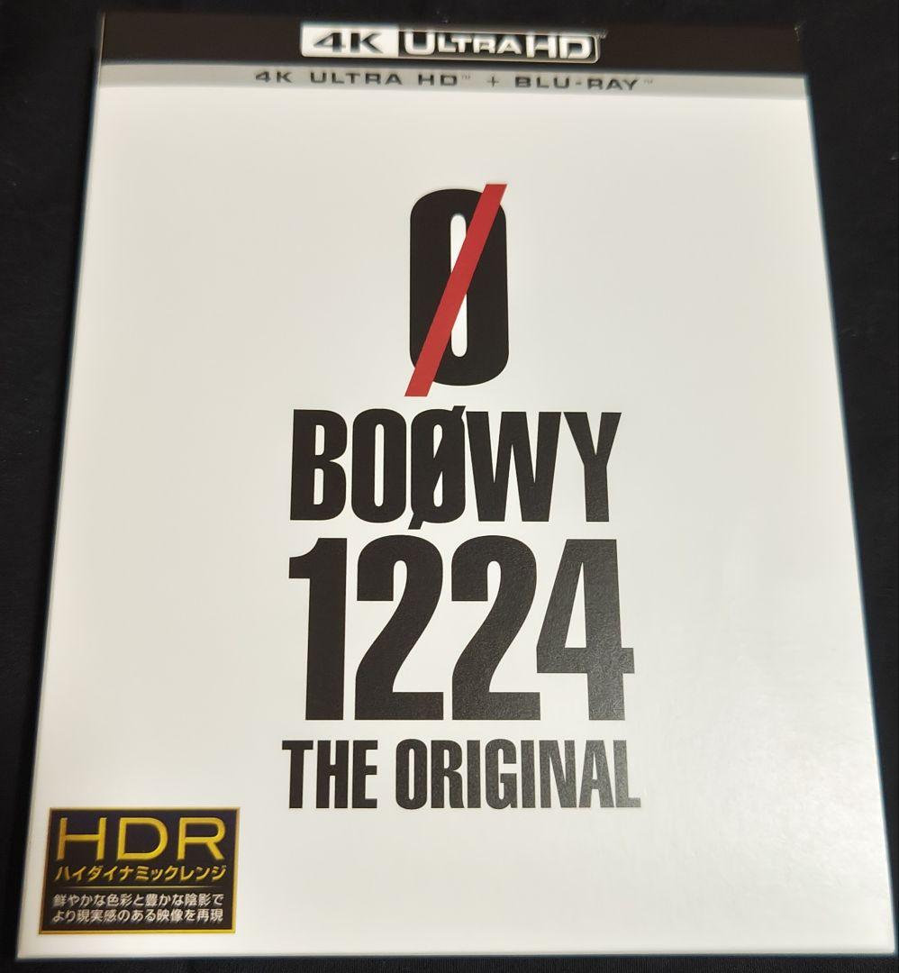 BOOWY/1224 THE ORIGINAL 4K HD＋Blu-ray Amazon.co.jp: 1224 -THE ORIGINAL-(限定盤)(4K Ultra HD Blu-ray+Blu