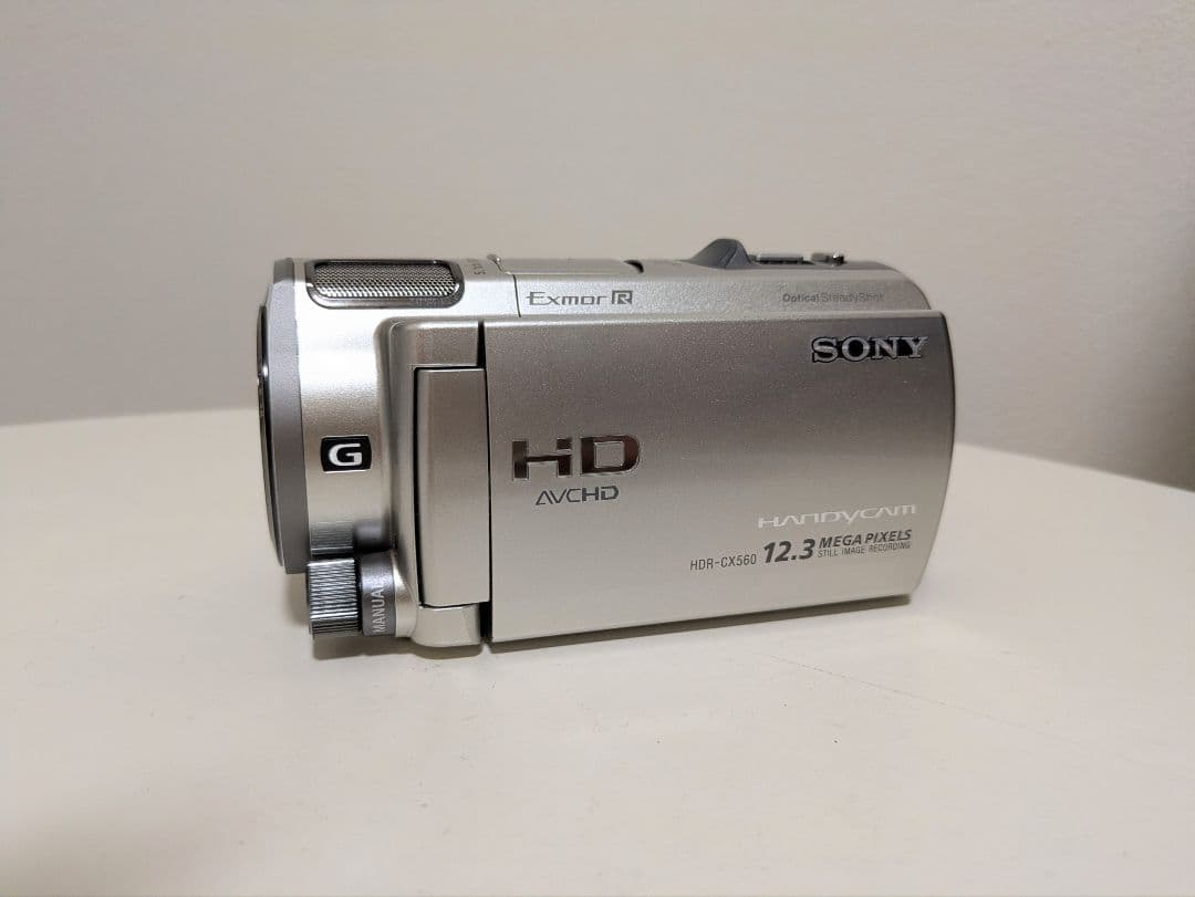 ソニー ビデオカメラ HDR-CX560V ハンディカム シャンパンシルバー