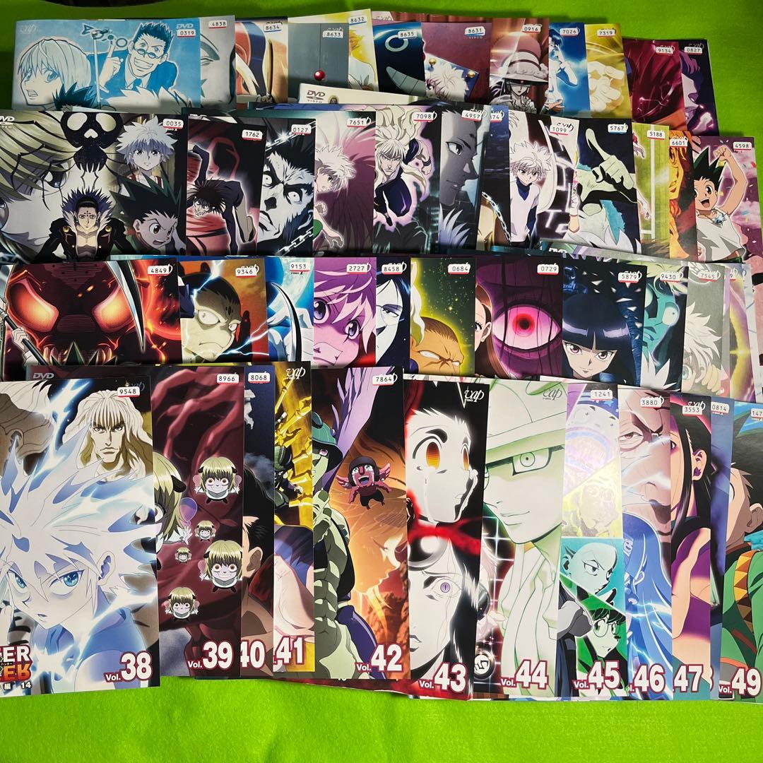 ハンターハンター　全巻　劇場版　DVD レンタルアップ worldreikodo_s20231003-1557