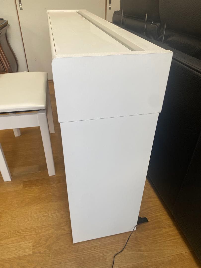 展示品】 YDP-S35WH ホワイト 電子ピアノ イス付き 直接の取引き可能