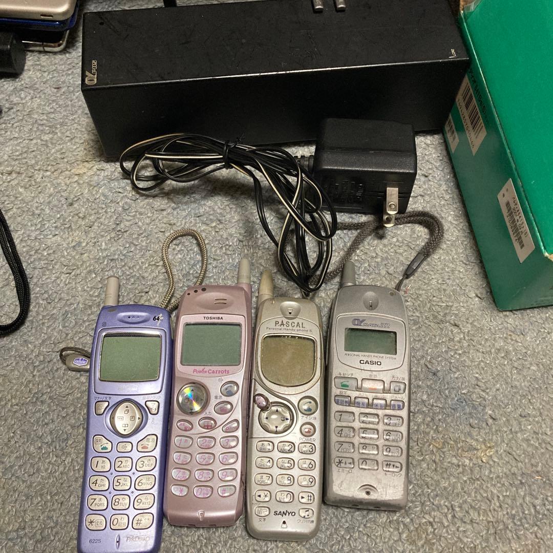 いろんなPHS ジャンク品、新品DoCoMo D501i 6代セット - メルカリ