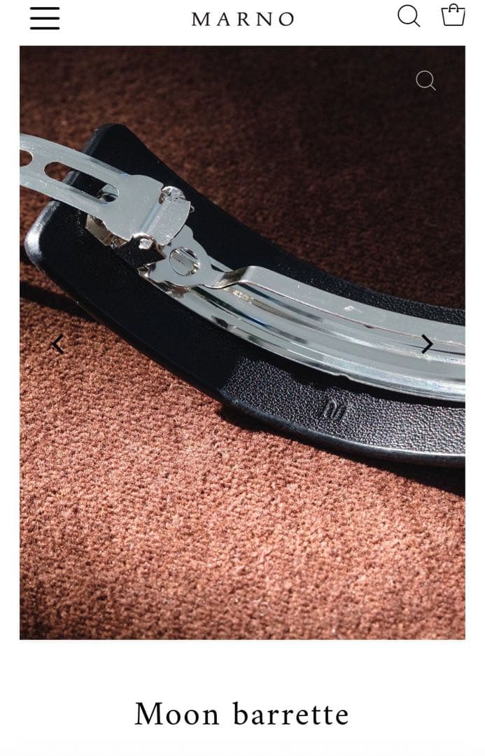 Marno Moon barrette マーノムーンバレッタ 丸林広奈 - メルカリ