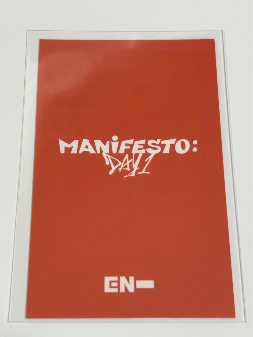 enhypen ソンフン manifesto weverse ラキドロ トレカ - メルカリ