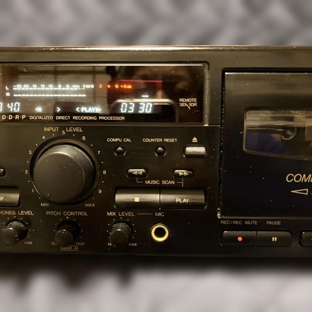 【3日間決算バーゲン】《動作品》 Victor TD-W313 Wカセットデッキ