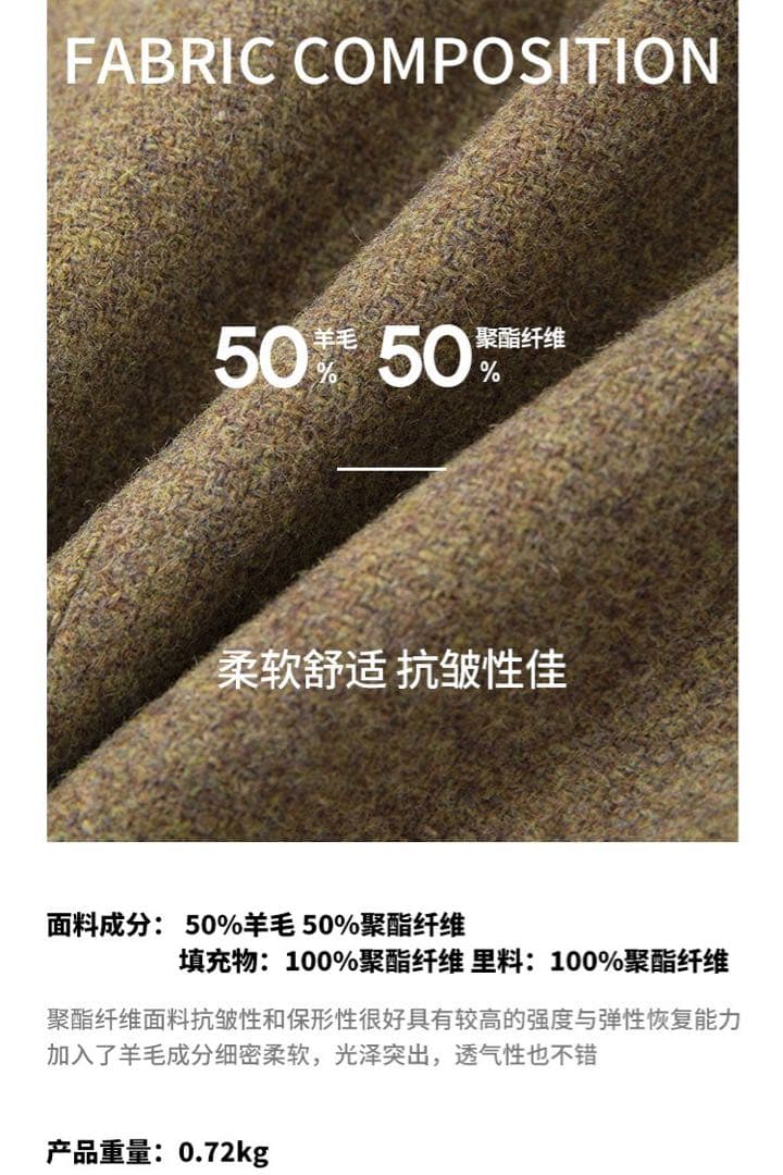 Fano Studios フリルカラーウールジャケット - メルカリ