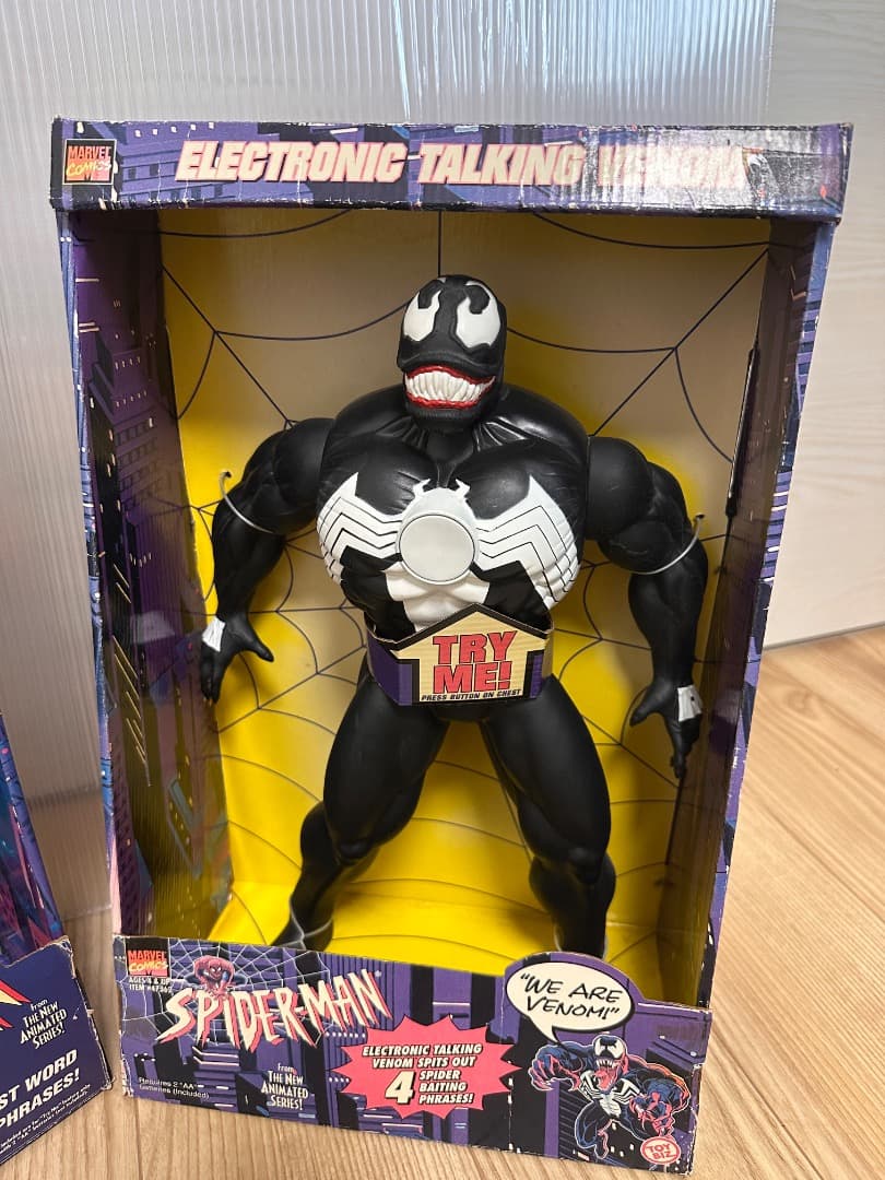 バットマン+ベノム ELECTRONIC TALKING 2体 デットストック