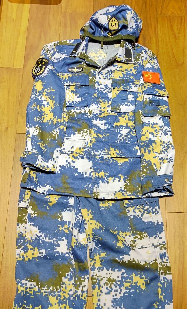 中国人民解放軍 海軍陸戦隊 07式デジタル海洋迷彩 - メルカリ