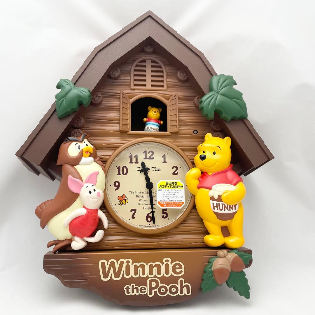 未使用】プーさん 振り子時計 SEIKO FW713B ディズニータイム - メルカリ
