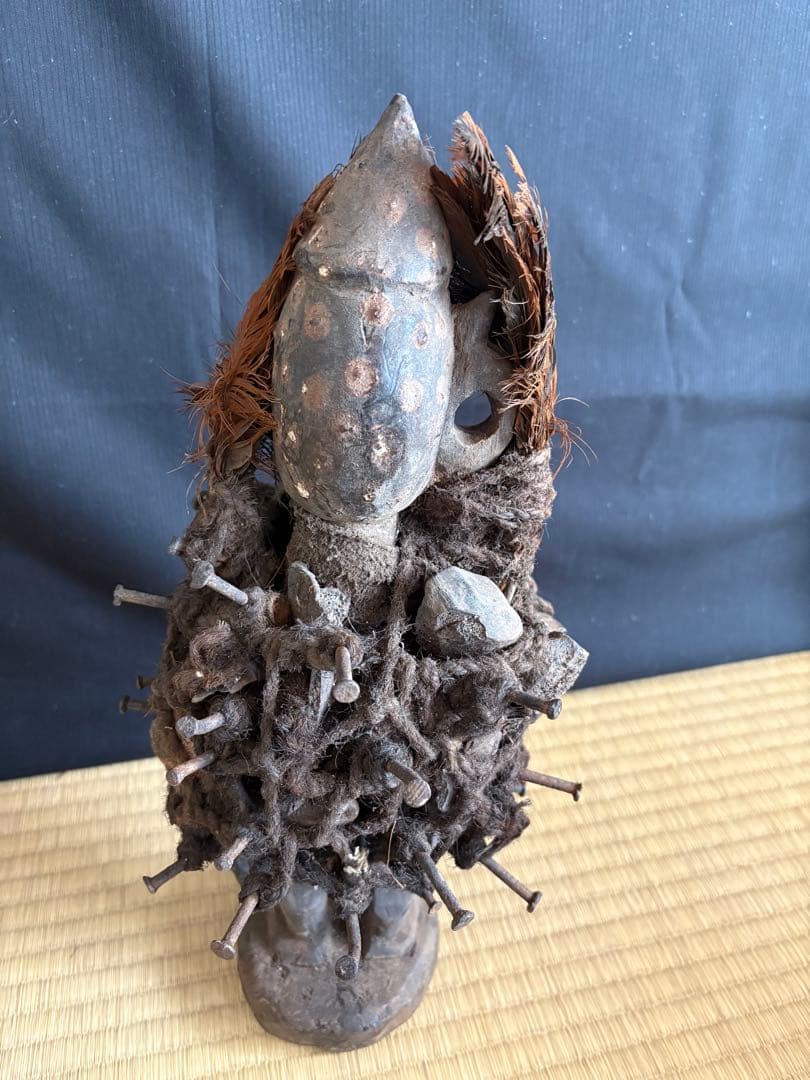 呪物 アフリカンアート ンキシ ンコンディ - メルカリ